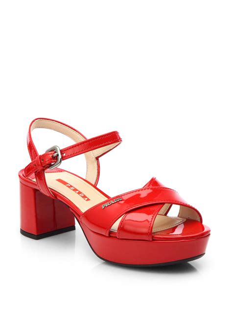 red patent prada|More.